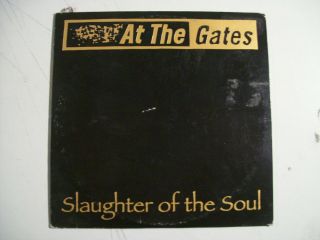 At The Gates Slaughter Of The Soul Uk Advance Cd Rare