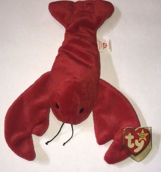 Ty Beanie Baby Pinchers The Lobster 6 - 19 - 1993 Rare