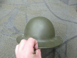 WWII US RARE Mcdonald Company civil defence helmet 3