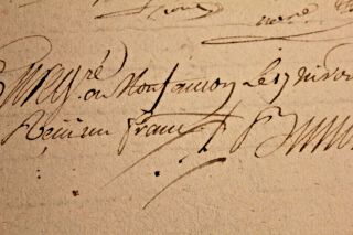 1791 Freemason Signed Manuscript Handwritten Watermark 2pp Rare Document Stamped