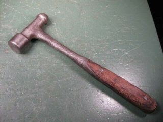 Old Vintage Mechanics Tools Rare Perfect Handle Hammer To Restore
