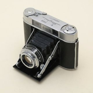 Rare 1963 Shanghai 203 6x6 Cm Rangefinder Camera / Early Zeiss Tech 