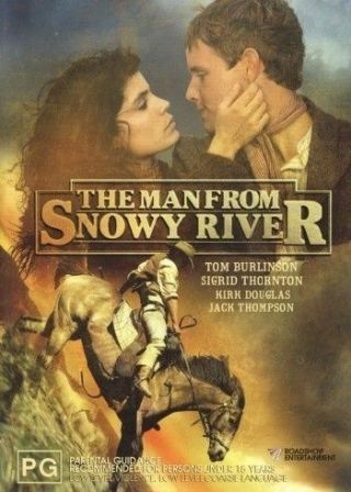 The Man From Snowy River (dvd) Australian Rare Oop Like