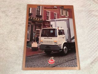 Rare Mack Bulldog Trucks Manager Series Dealer Sales Brochure