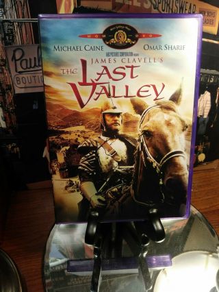 The Last Valley (dvd) Michael Caine & Omar Sharif - 1971 - Purple Case Rare Oop