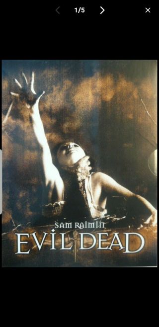 Evil Dead Dvd Digipack Finnish Finland Release Sam Raimi See Photos Ultra Rare