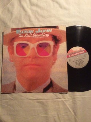 Elton John 12 " Vinyl Uk Import I’m Still Standing (extended) 1983 Rare No Cd