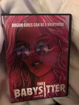 The Babysitter (dvd,  2017) Just Been Open Rare Rare Rare