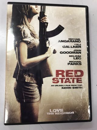 Red State Dvd Plastic Wrapped Like Rare Oop