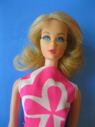 Vintage Barbie Doll Mod Blonde Twist N Turn Tnt 1160 Japan Bend Leg Mattel