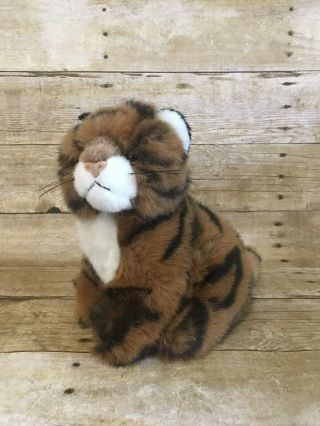 Ty 1994 Baby Tiger - Orange/ Black Striped Bengal Tiger Cub - Extremely Rare Plush