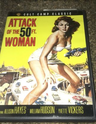 Attack Of The 50 Ft.  Woman Dvd Rare Oop