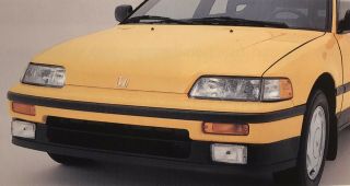 1988 - 1989 Honda Crx Si Front Factory Bumper Lip Oem Jdm Rare Ef 2g Cr - X