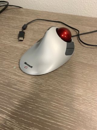 Flawless And Smooth Microsoft Trackball Explorer Mouse Rarely