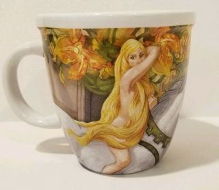 Lady Godiva Coffee Mug Colorful Image Godiva On Horse Chocolatier Rare Mug