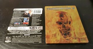 Terminator 2: Judgment Day / Limited Edition STEELBOOK (Blu - Ray) RARE FYE 2