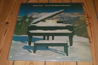 Supertramp " Even In The Quietest Moments ",  Lp,  1977,  Rare