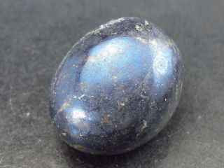 Rare Covellite Covelite Tumbled Piece From Peru - 1.  1 " - 27.  0 Grams