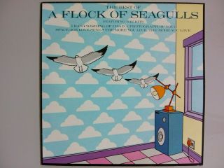 A Flock Of Seagulls ‎– The Best Of (jive ‎hip 41) Rare Vinyl Lp 1986 Synth - Pop
