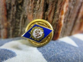 Rare Vintage 1950s Sigma Alpha Epsilon Fraternity Sae Phi Alpha Pledge Pin Rp7