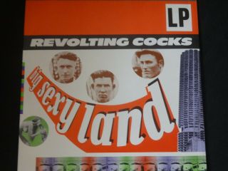 Revolting Cocks " Big Sexy Land " Lp.  1st Pressing (wax 017) 1986.  Rare