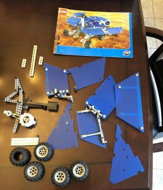 Lego 7471 Discovery Mars Exploration Rover Parts And Instructions Very Rare Set