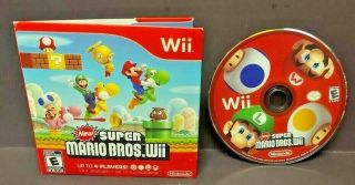 Mario Bros.  For Nintendo Wii /wii U Game Rare,