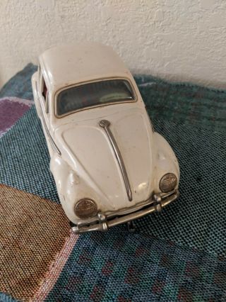 Vintage Rare Vw Volkswagen Bug Tin Toy Car Japan Tm Modern Toy