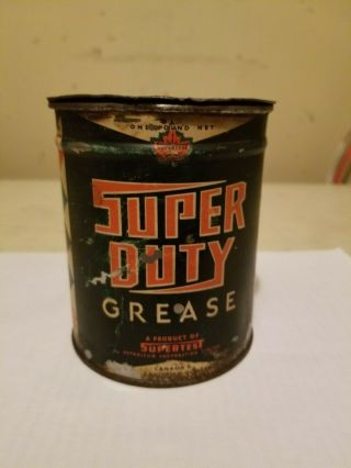 Rare Supertest Superduty Grease Lb Can