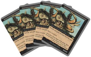 B.  F.  M.  Big Furry Monster Right [4x X4] Unglued Nm - M Rare Magic Cards Abugames
