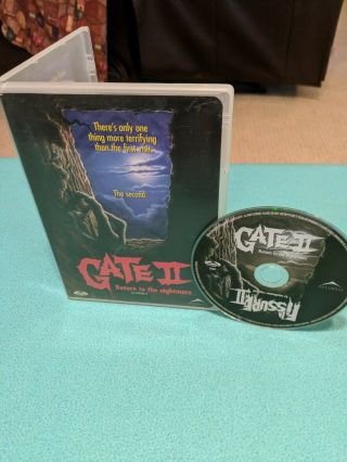 Gate 2 - Return To The Nightmare (dvd) Rare Oop Horror Disc Flawless