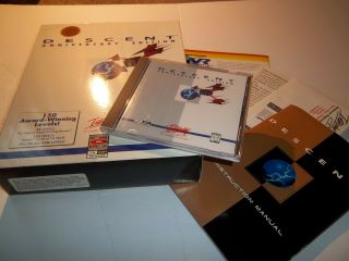 Vintage Interplay Descent Anniversary Edition Big Box Rare Big Box Pc Game