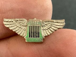 Hart Parr Oliver Tractor Vintage Gorgeous Very Rare Wings Service Award Pin.