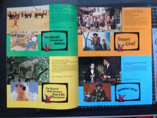 Pair Or Walt Disney Roadshow VHS Home Video promo FLIER rare BROCHURE Flyer 2