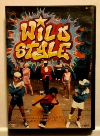 Wild Style 1982 Dvd Rare Old School Movie