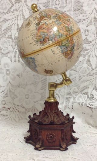 Vintage Replogle World Classic Series 6 " Rotating Precision Globe,  World Atlas