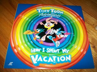 Tiny Toon Adventures: How I Spent My Vacation Laserdisc Ld Very Good Very Rare