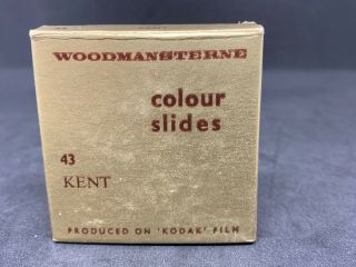 Kent (uk),  8 X Rare Vintage Colour Slides,  Woodmansterne,  Elfincolor