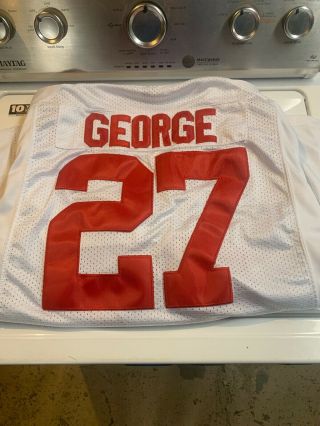 Nike Eddie George The Ohio State Buckeyes Football Jersey Rare Sz 54 Xxl 