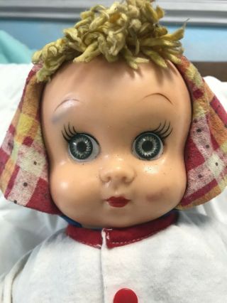Vintage 1953 RARE Ideal Talky Tot Talking Baby Doll 23 