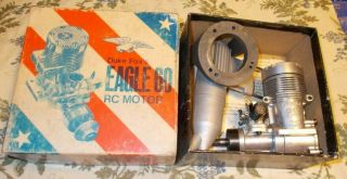 Duke Fox’s Eagle 60 Rc Motor Rare Vintage Gold Head Eagle Edition Stock