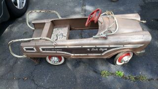 Rare Murray Ball Bearing Dude Wagon Pedal Car From The 60 