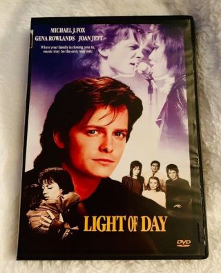 Light Of Day Vhs Transfer To Dvd Rare Michael J Fox And Joan Jett 80s Rock Movie
