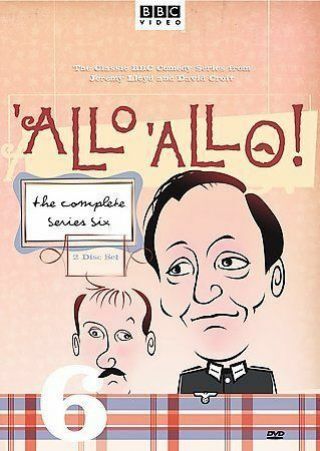 Allo Allo - Complete Series Six Rare British Comedy Dvd Gorden Kaye 1989
