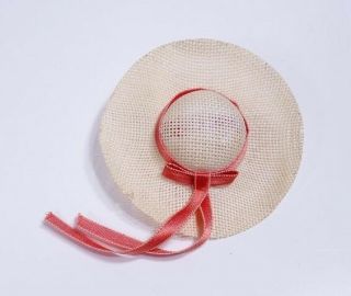 Htf Vintage Skipper Dolls Red Sensation Hat W/perfect Headband