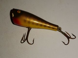 Vintage Wooden Fishing Lure 3 1/4 " Long