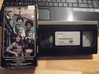 Rare Oop The Double Mcguffin Vhs Film 1979 Lisa Whelchel Orson Welles Benji