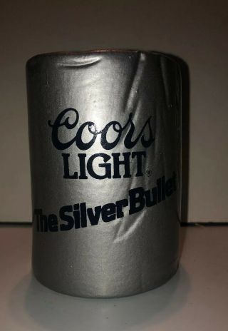 Rare Vintage 70s 80s Coors Light Beer Kool Kan Koozie Can Holder Ad Promo Vtg