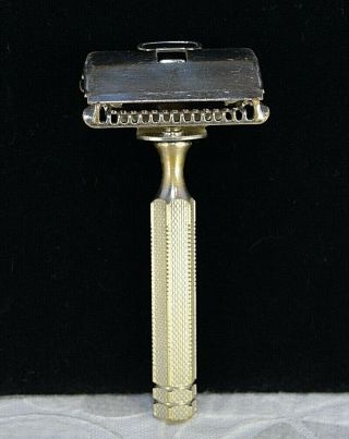 Old Ever Ready Safety Razor Single Edge Vintage Shaving Antique Mens Grooming