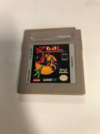 Zool Ninja Of The Nth Dimension Game Boy Very Rare Usa Version